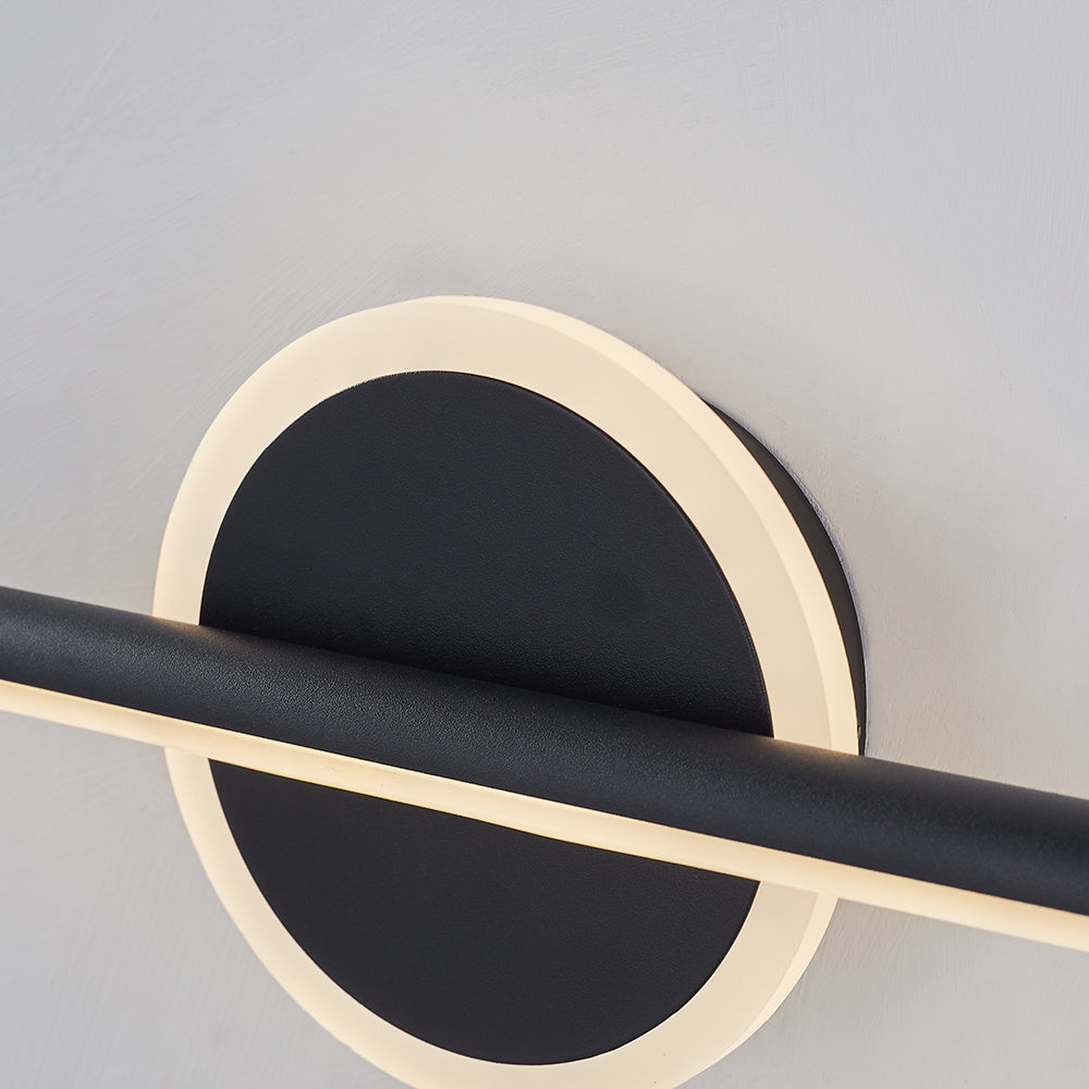Lámpara de Pared LED Moderna Redonda/Cuadrada de Silicona y Metal 7