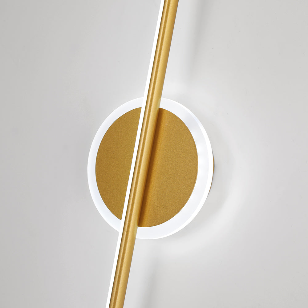 Lámpara de Pared LED Moderna Redonda/Cuadrada de Silicona y Metal 8