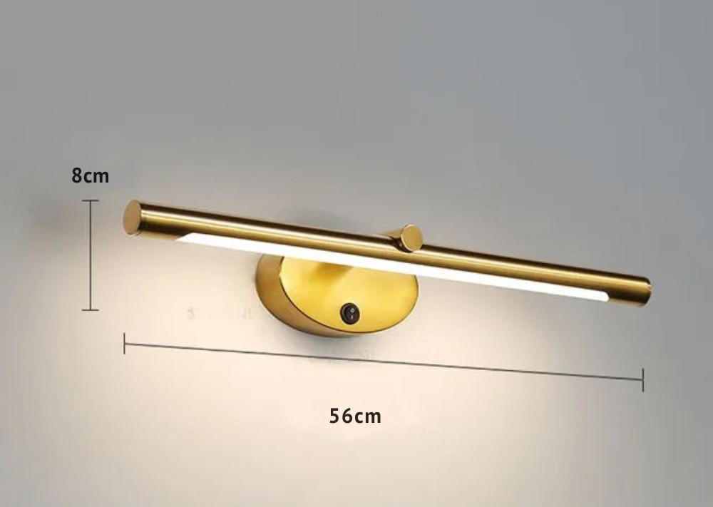Fluron - Lámpara de Pared LED Moderna UltraLuxe, Diseño Elegante y Eficiencia Energética para Salas - Pasillos y Dormitorios
