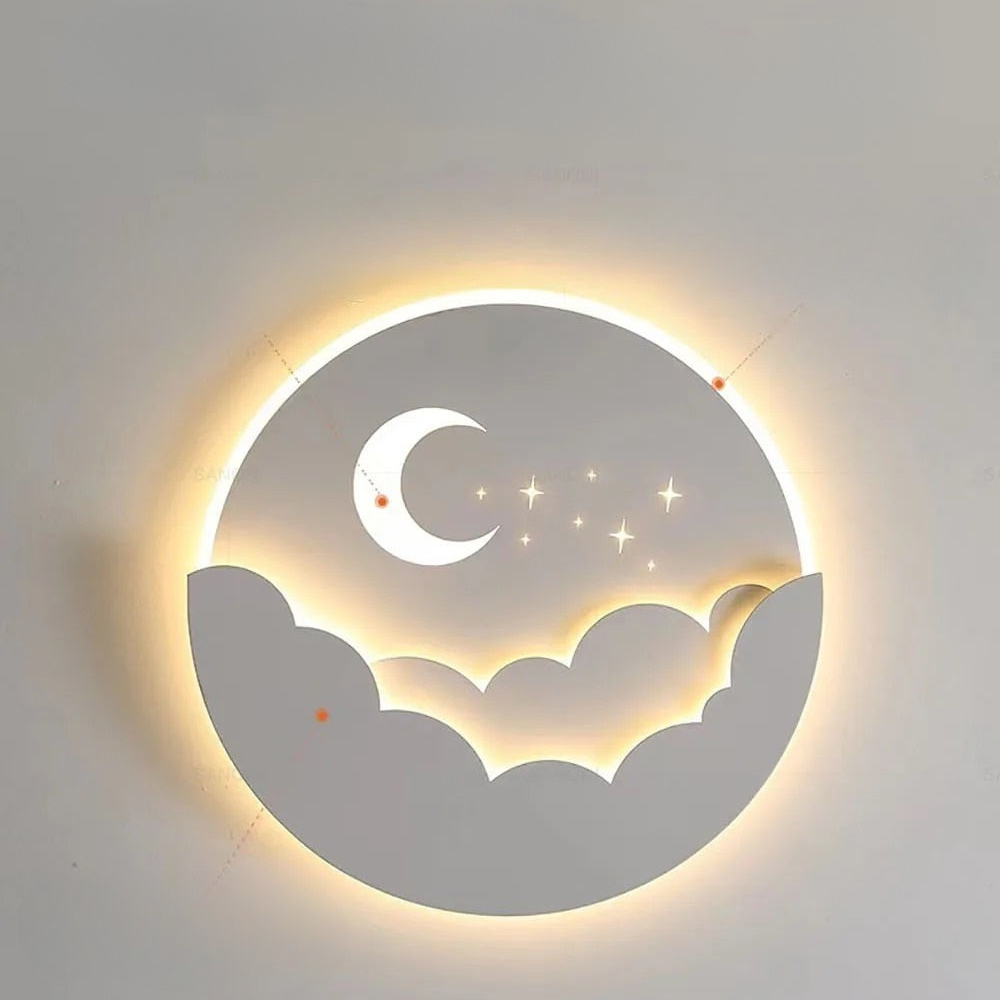 Sylune - Lámpara de Pared LED Moderna - Aplique Pared Minimalista de Acrílico - Iluminación Eficiente para Salas y Dormitorios
