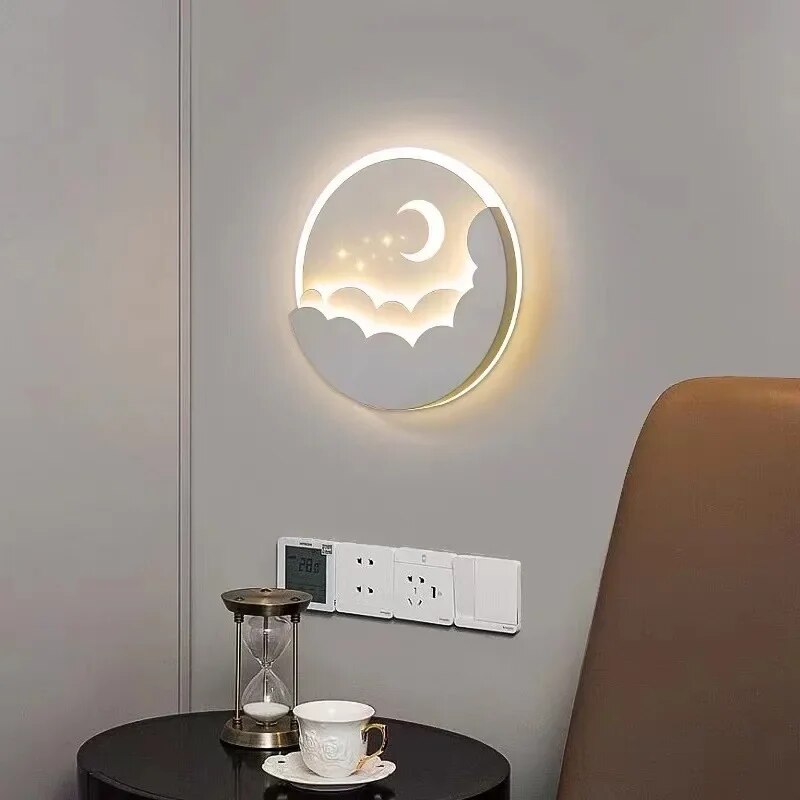 Lámpara de Pared LED Moderna, Aplique Pared Minimalista de Acrílico, Iluminación Eficiente para Salas y Dormitorios 4