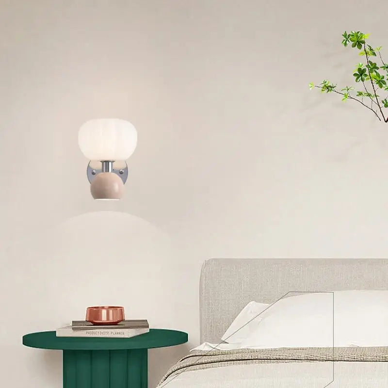 Lámpara de Pared LED Moderna en Color Crema, Aplique Pared Eficiente y Elegante para Iluminación Interior 7