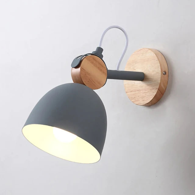 Lámpara de Pared LED Nordic de Diseño Escandinavo con Iluminación Brillante y Eficiente – Ideal para Salas y Dormitorios 0