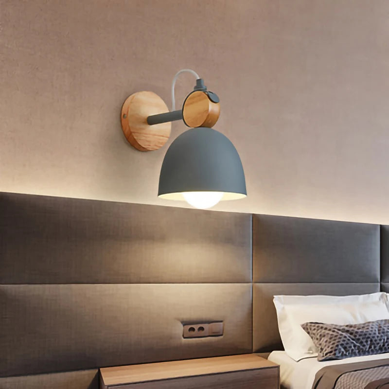 Lámpara de Pared LED Nordic de Diseño Escandinavo con Iluminación Brillante y Eficiente – Ideal para Salas y Dormitorios 5