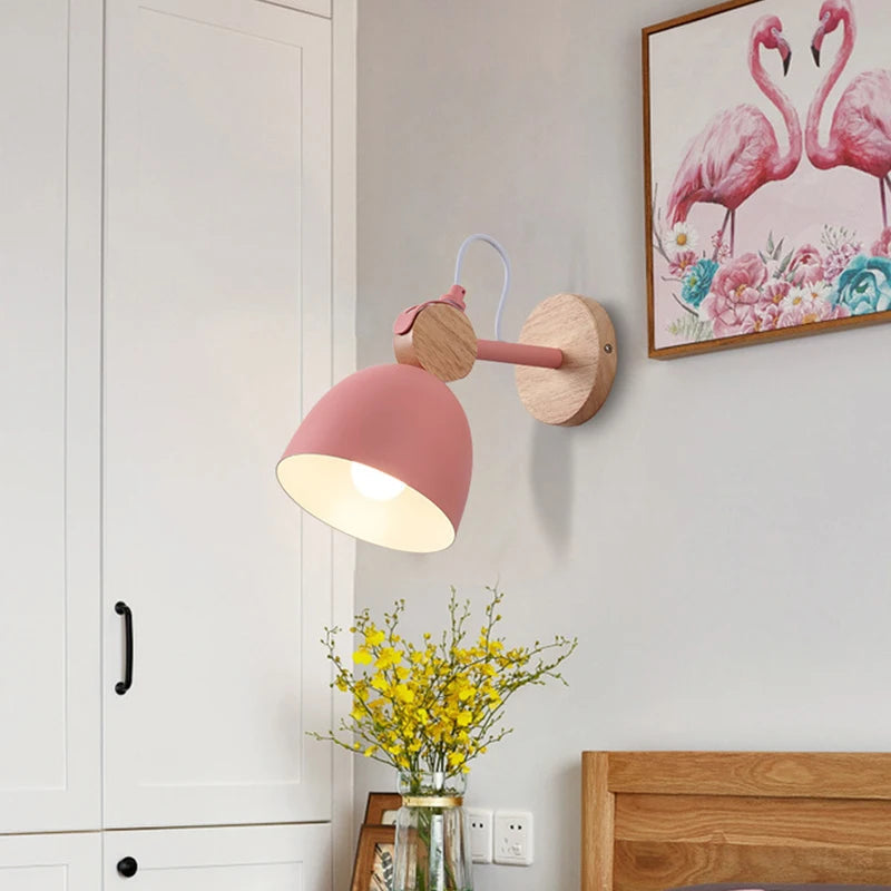 Lámpara de Pared LED Nordic de Diseño Escandinavo con Iluminación Brillante y Eficiente – Ideal para Salas y Dormitorios 6