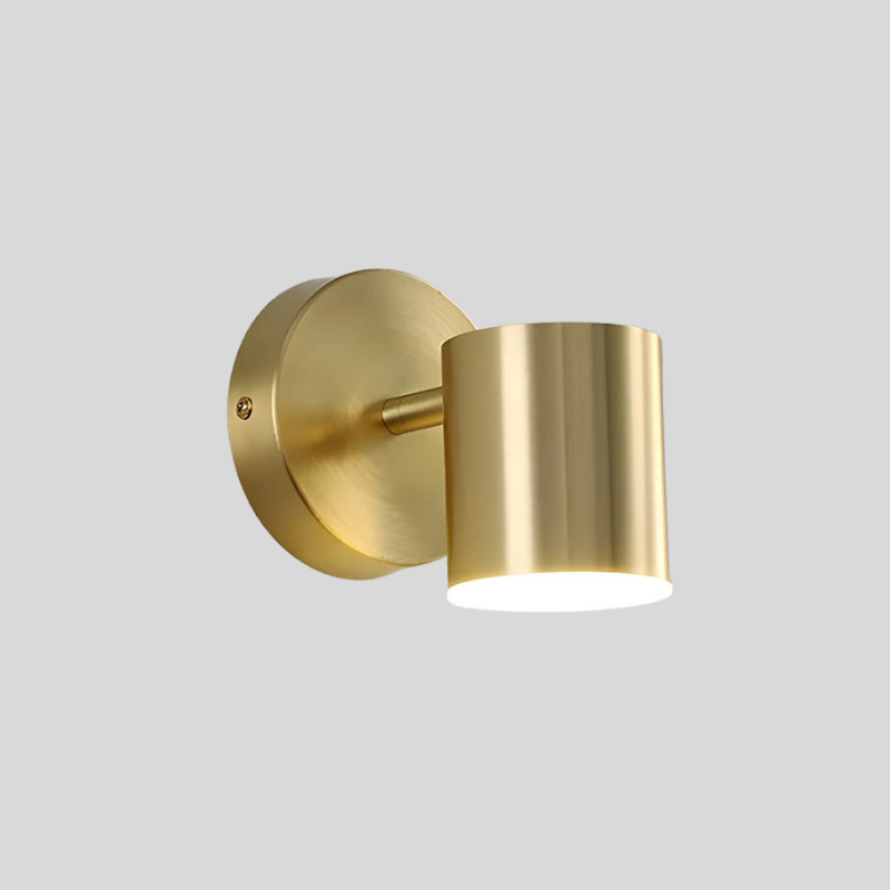 Lámpara de Pared LED Nórdica de Cobre con Diseño Elegante y Eficiencia Energética para Interiores Modernos 5