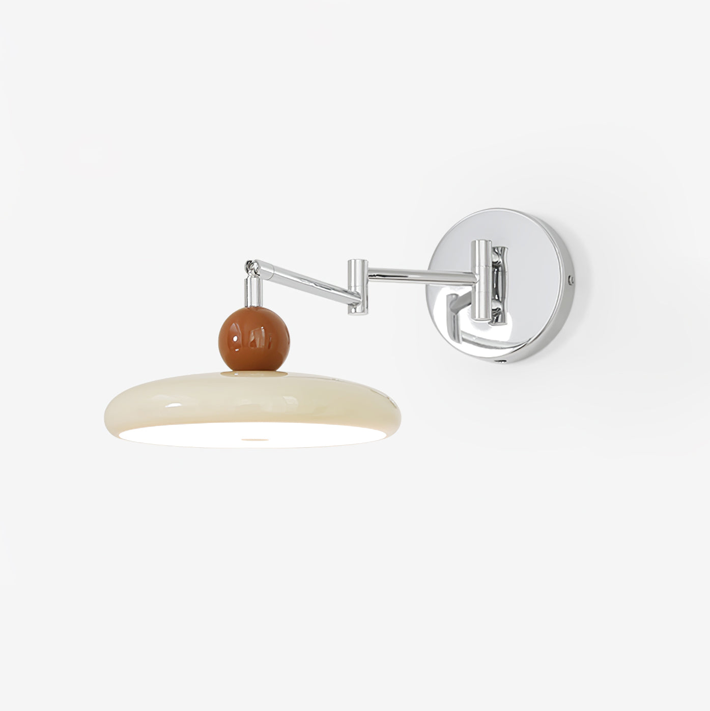 Lámpara de Pared LED con Brazo Ajustable de Metal y Acrílico, Diseño Moderno para Salones y Dormitorios 5