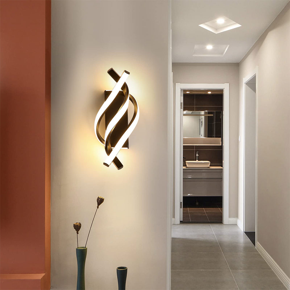 Lámpara de Pared LED de Aluminio Creativa y Moderna para Interiores 8