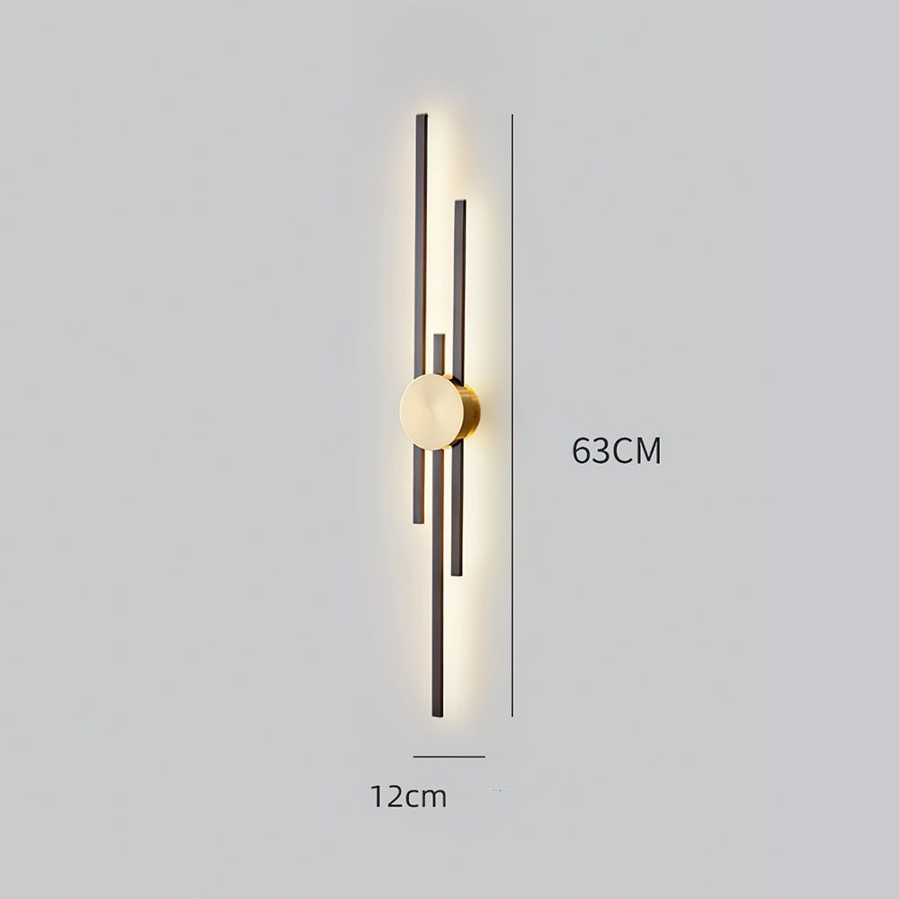 Lámpara de Pared LED de Hierro Contemporánea para Pasillo - Iluminación Eficiente y Estilo Moderno 6