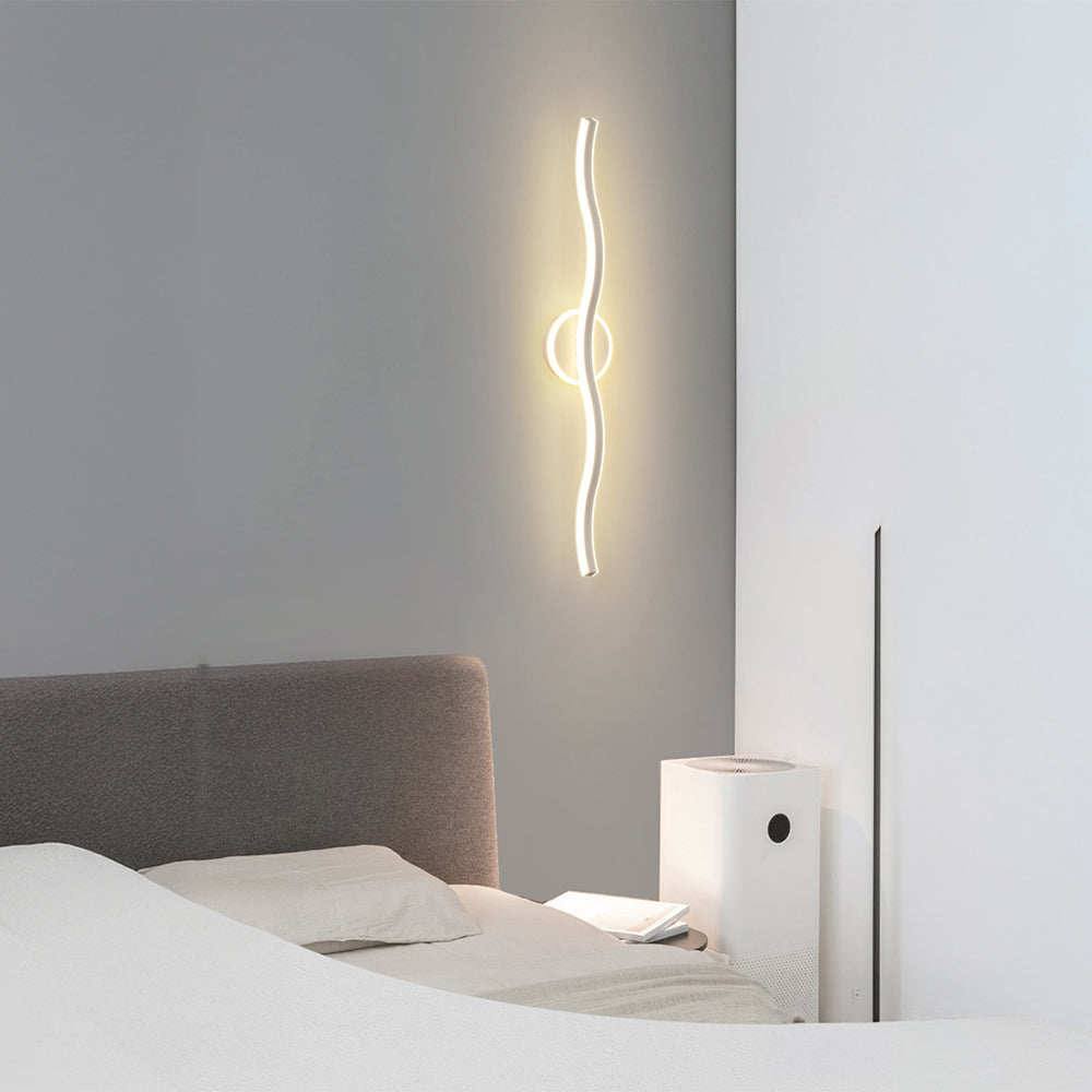 Lámpara de Pared LED de Hierro Estilo Contemporáneo para Sala de Estar 11