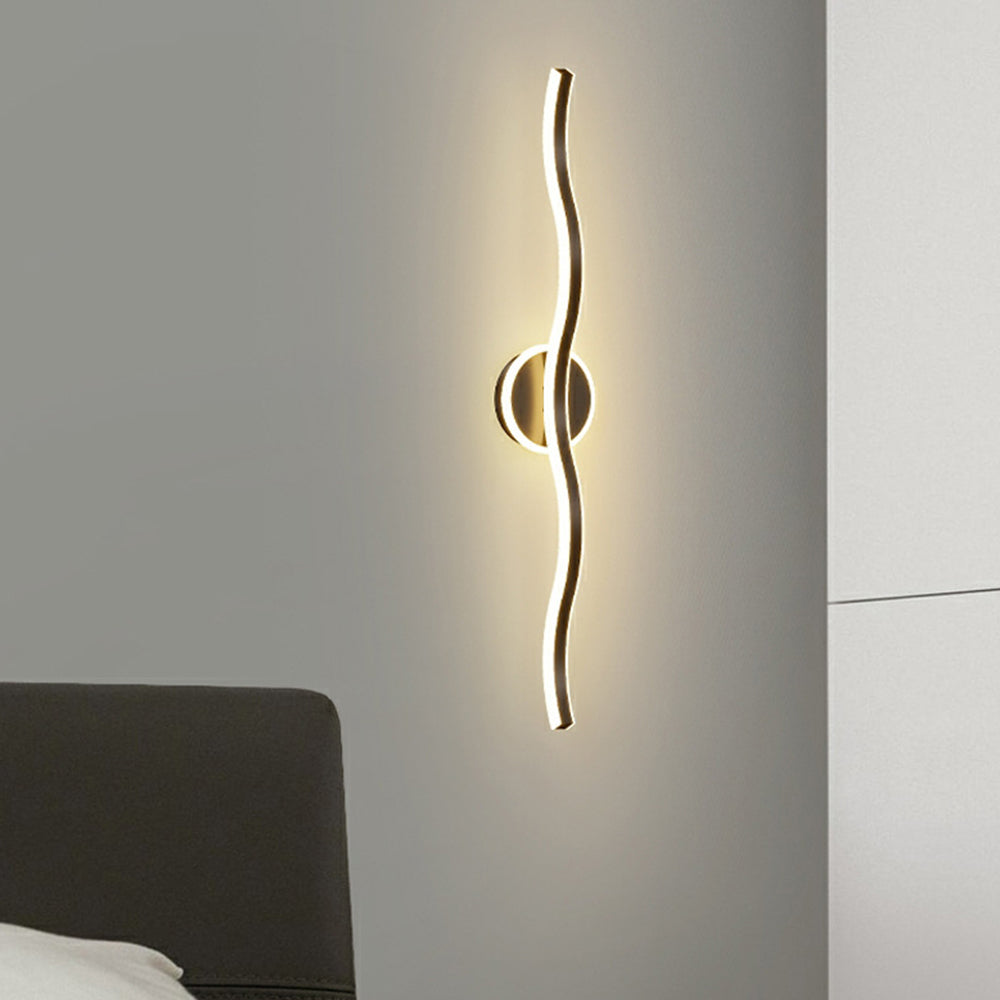 Lámpara de Pared LED de Hierro Estilo Contemporáneo para Sala de Estar 3