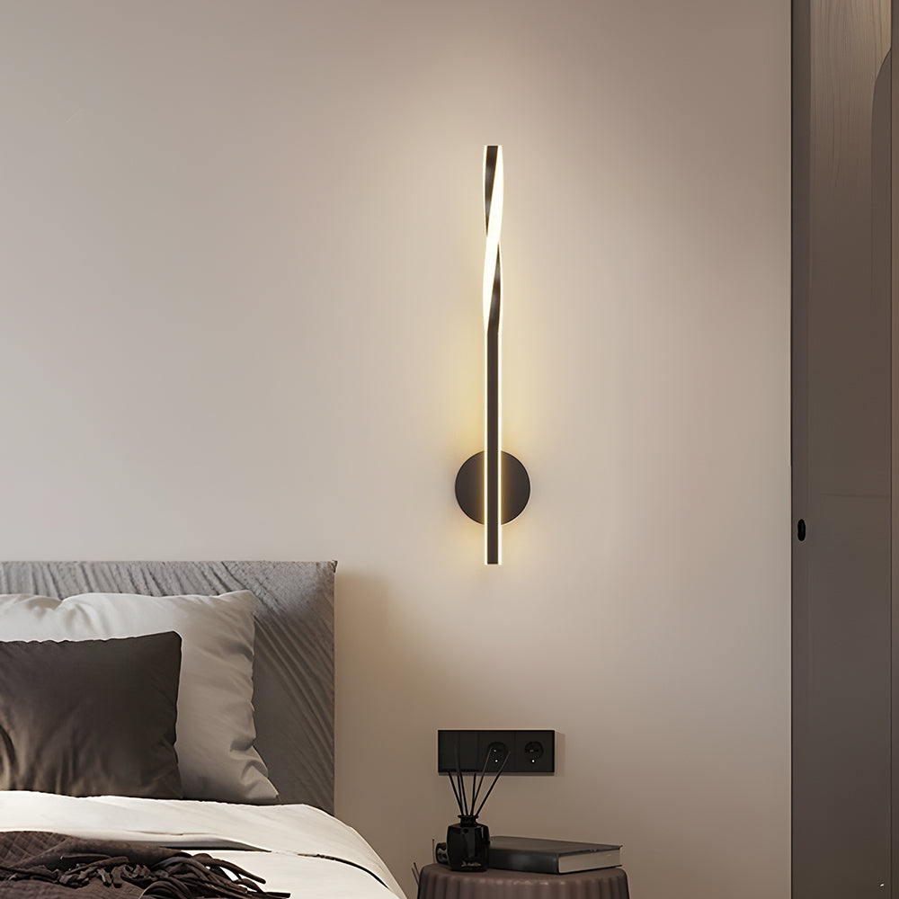 Lámpara de Pared LED de Hierro Estilo Contemporáneo para Sala de Estar 6