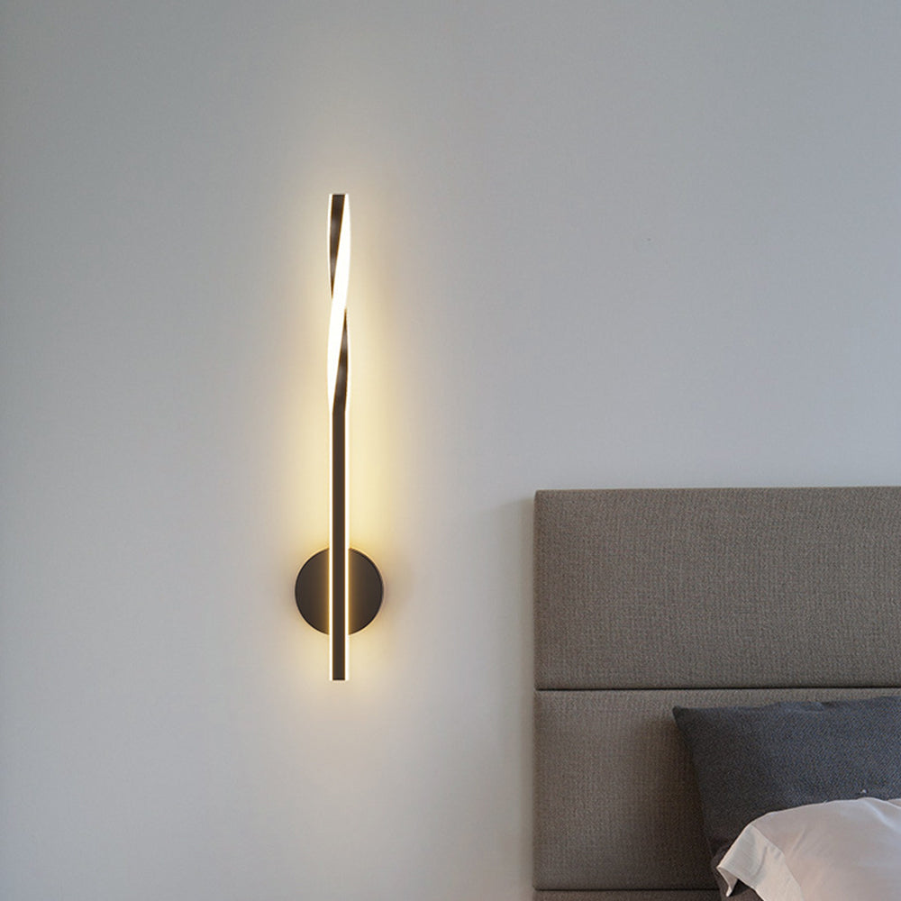 Lámpara de Pared LED de Hierro Estilo Contemporáneo para Sala de Estar 7