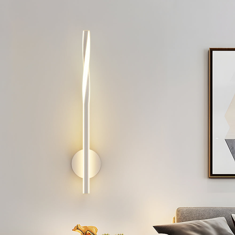 Lámpara de Pared LED de Hierro Estilo Contemporáneo para Sala de Estar 9