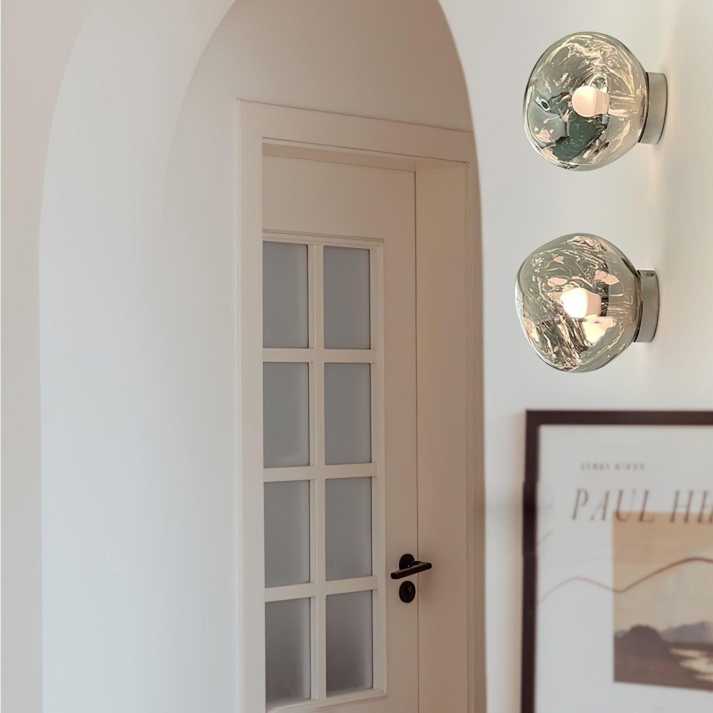 Lámpara de Pared Lava con Efecto de Cristal Fundido – Disponible en Varios Colores 8