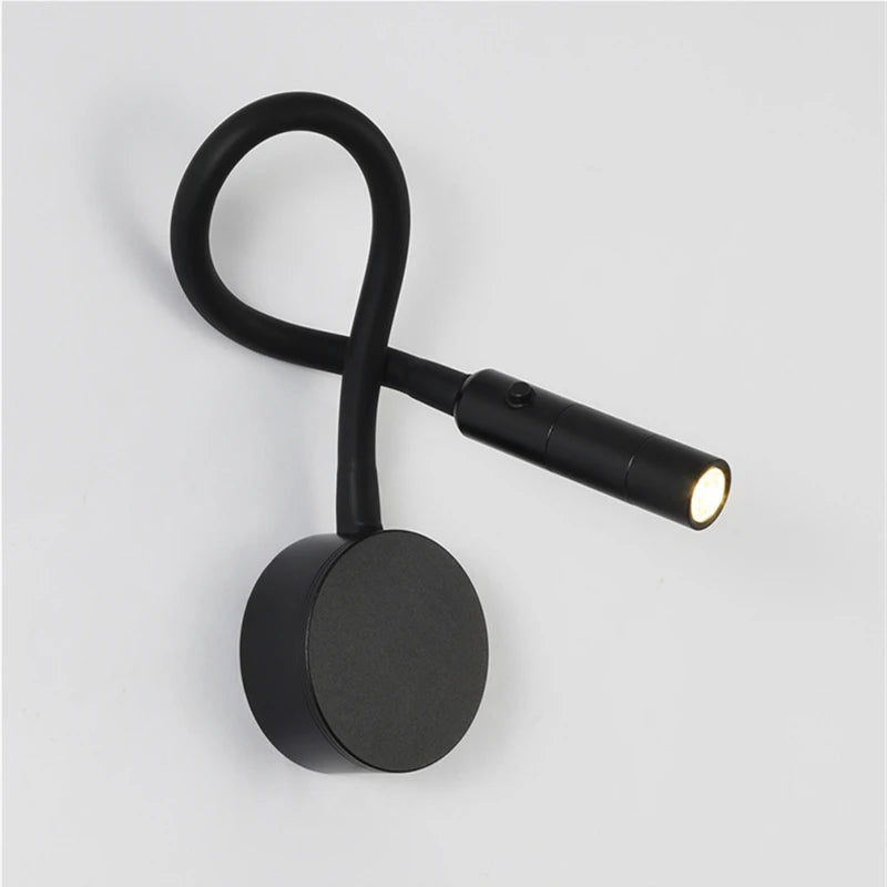 Lámpara de Pared Minimalista con Luz LED Ajustable para Lectura – Aplique Pared Eficiente y Compacto en Aluminio 5