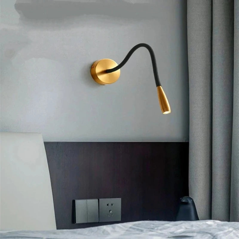 Lámpara de Pared Moderna con Brazo Ajustable – Iluminación Versátil para Hogar 4