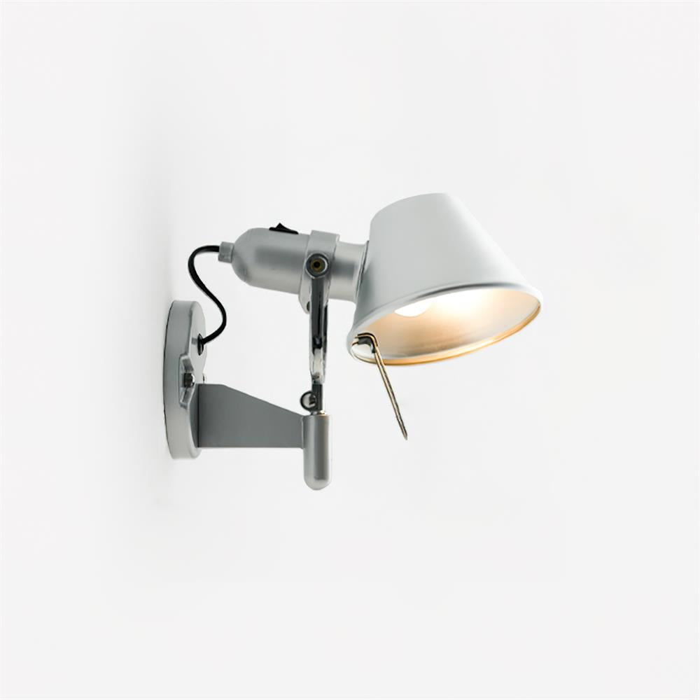 Lámpara de Pared Moderna con Brazo Ajustable y Acabado Metálico – Ideal para Iluminación de Lectura 3
