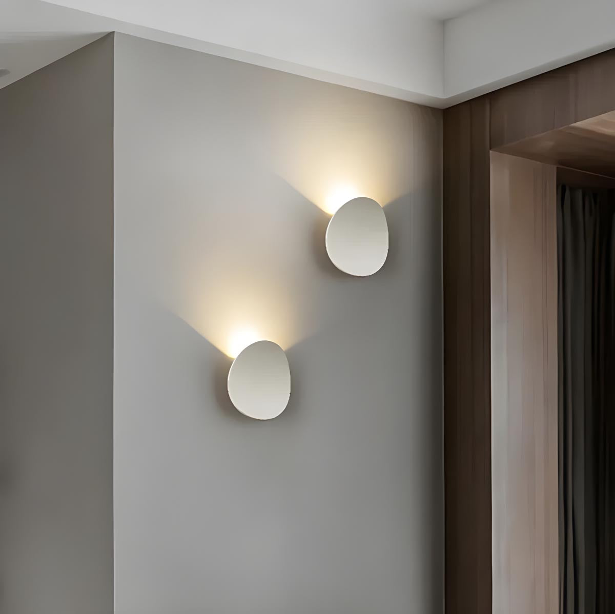 Lámpara de Pared Moderna de Aluminio con LED, Aplique Pared Eficiente y Elegante, 7W, Ideal para Iluminación Contemporánea 0