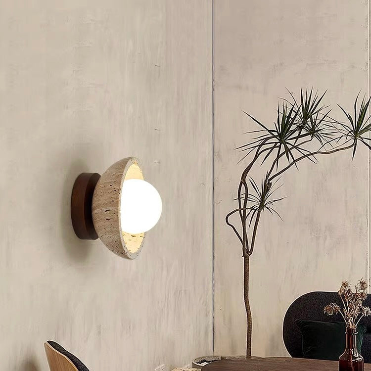 Lámpara de Pared Moderna de Madera con Diseño Elegante y Luz G9 – Apliques de Pared para Dormitorio y Sala de Estar 4
