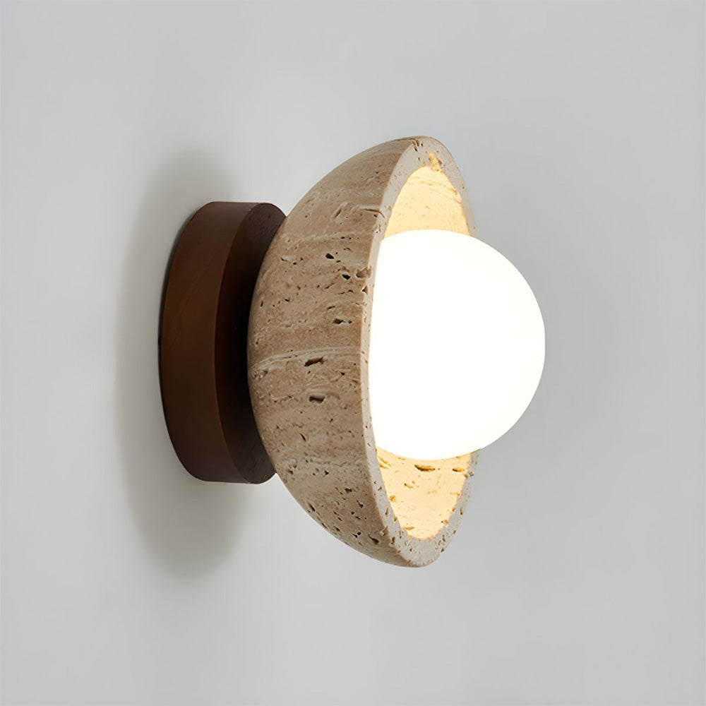 Lámpara de Pared Moderna de Madera con Diseño Elegante y Luz G9 – Apliques de Pared para Dormitorio y Sala de Estar 5