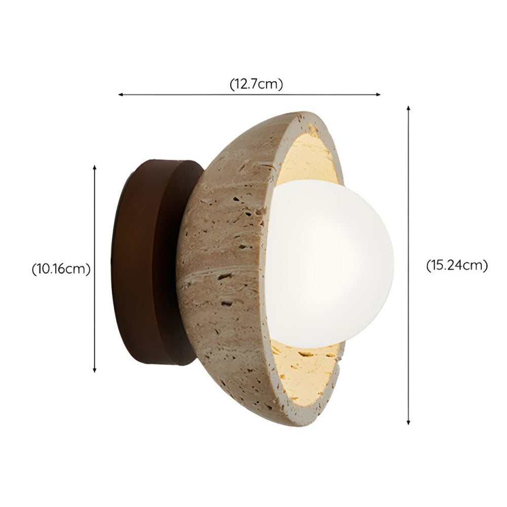 Lámpara de Pared Moderna de Madera con Diseño Elegante y Luz G9 – Apliques de Pared para Dormitorio y Sala de Estar 7