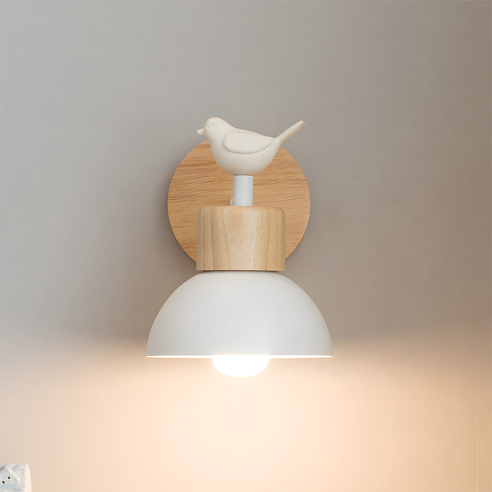 Lámpara de Pared Moderna de Madera para Dormitorio - Aplique Pared Elegante y Acogedor con Diseño Funcional 4