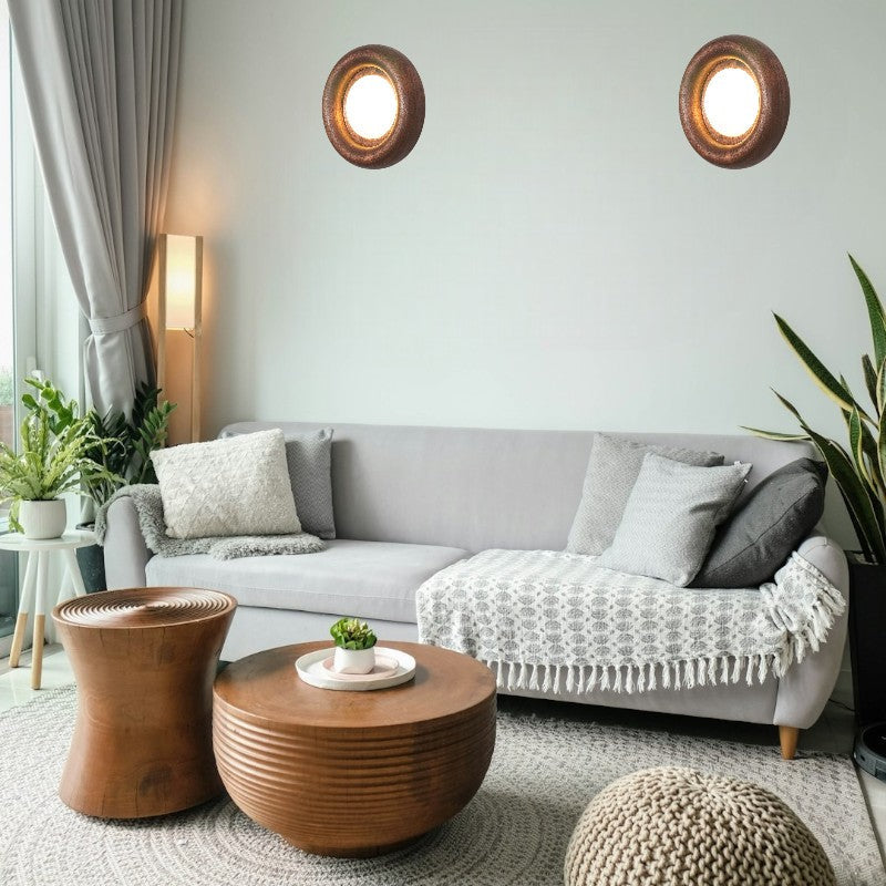 Lámpara de Pared Moderna de Madera y Acrílico con Luz LED Integrada – Aplique Pared Minimalista de 20 cm 3