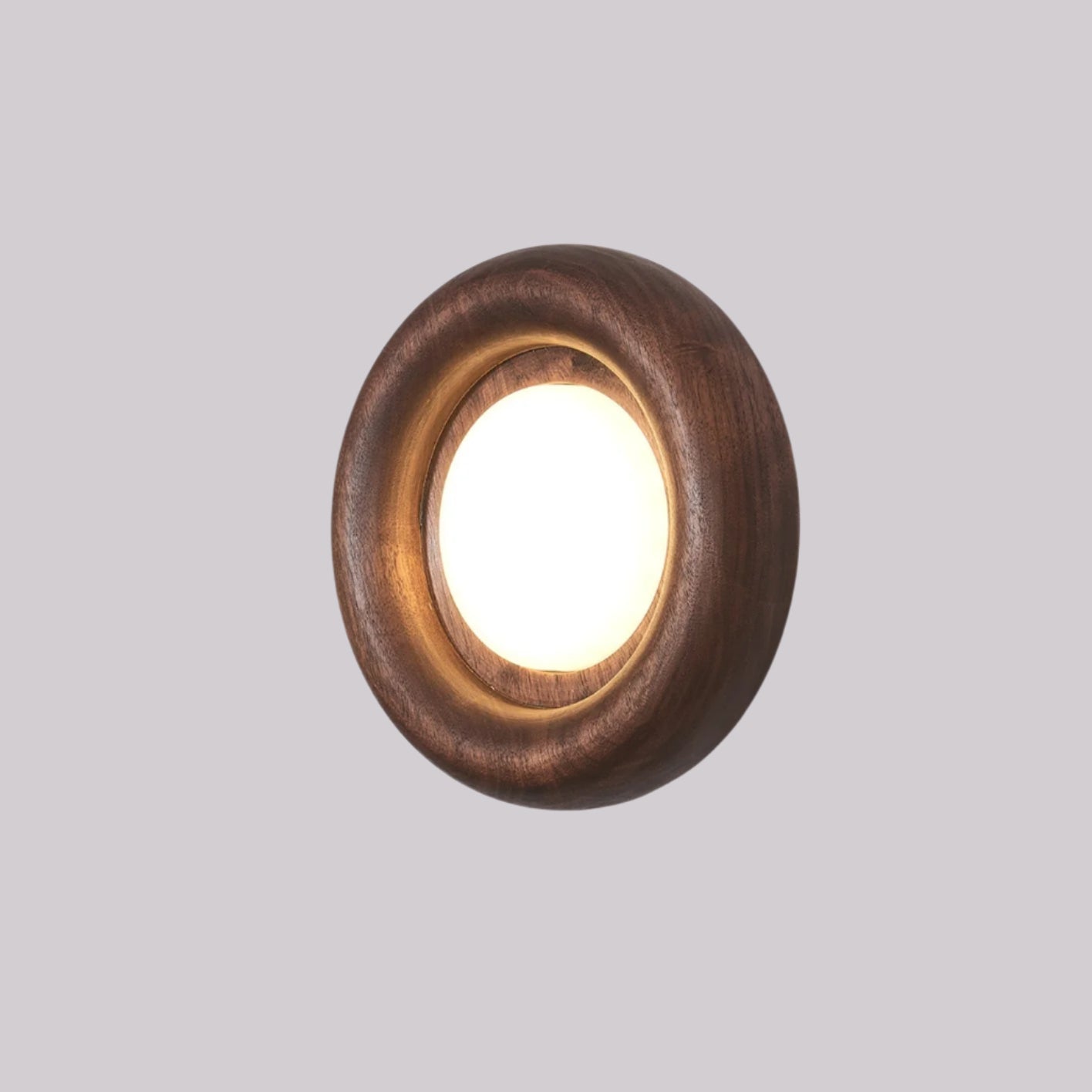 Lámpara de Pared Moderna de Madera y Acrílico con Luz LED Integrada – Aplique Pared Minimalista de 20 cm 6