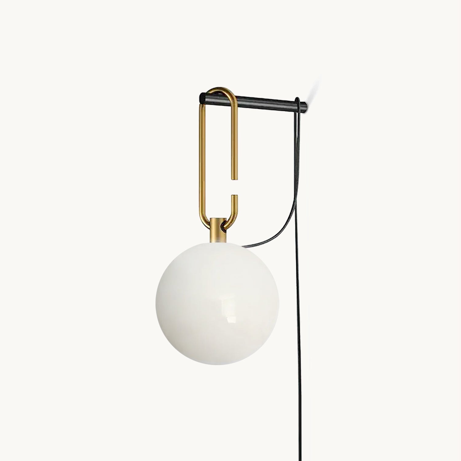 Lámpara de Pared Moderna de Metal y Vidrio con LED Integrado, Diseño Elegante y Sostenible, 20 cm Diámetro, Luz Cálida y Fría 1