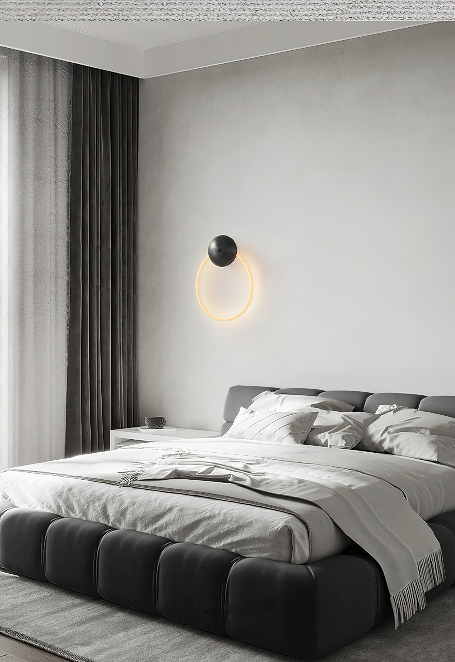 Lámpara de Pared Moderna de Silicona con Diseño Minimalista – Luz LED Integrada 8
