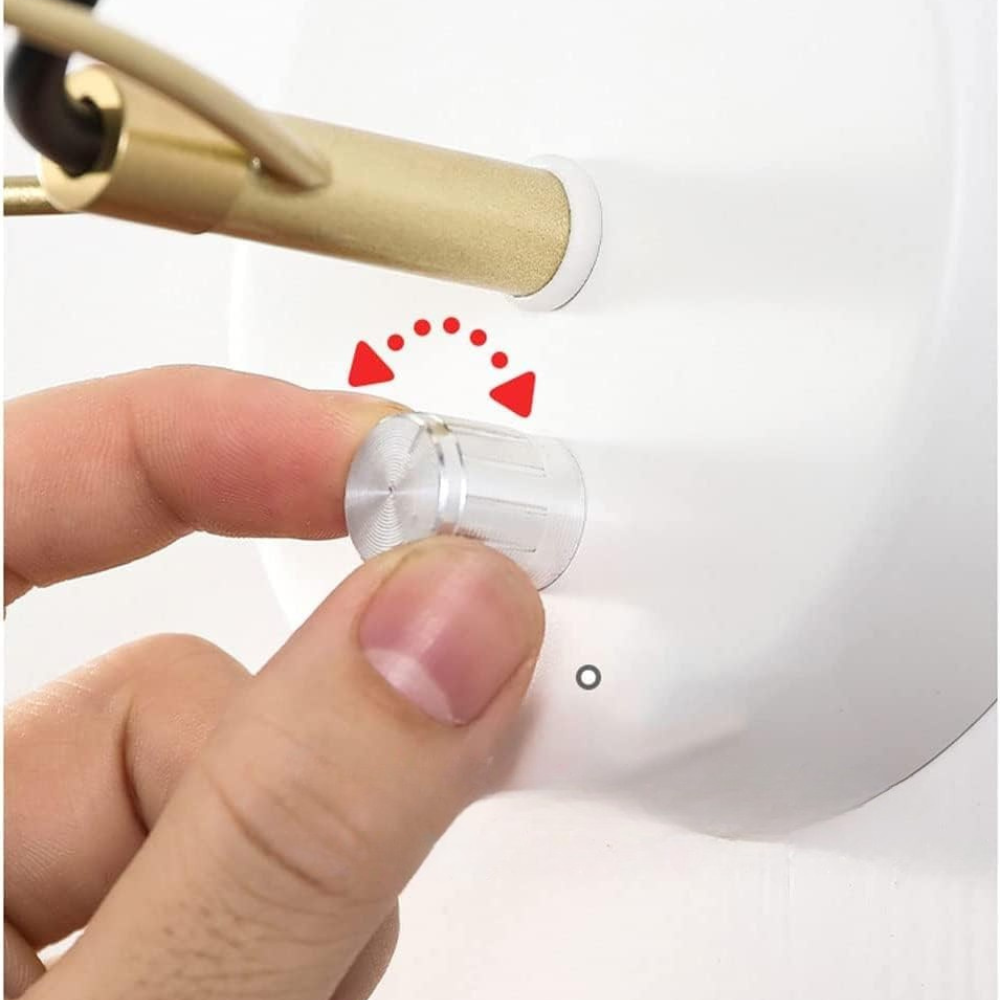 Azenor - Lámpara de Pared Moderna de Vidrio para Dormitorio - Aplique de Pared Elegante y Sofisticado con Luz E27/E26