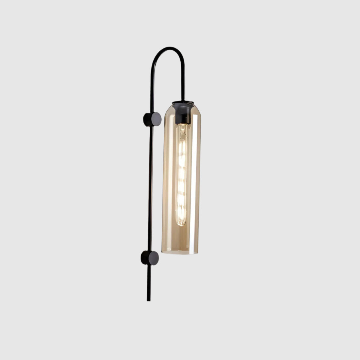 Lámpara de Pared Moderna de Vidrio y Hierro, Aplique Pared LED E27 con Diseño Elegante, Ideal para Decoración Interior 14