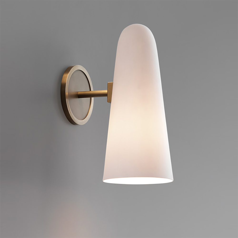Lámpara de Pared Montfaucon de Bronce y Vidrio – Diseño Elegante para Iluminación Interior 6