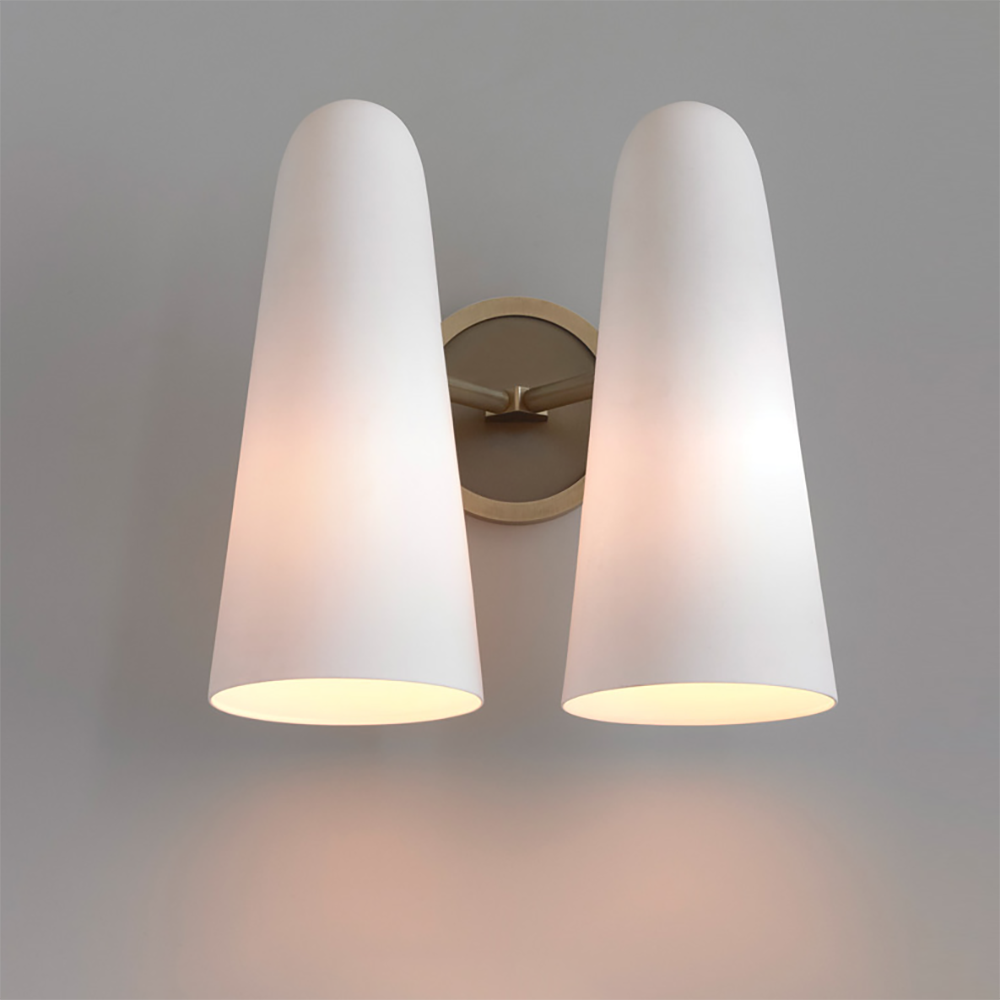 Lámpara de Pared Montfaucon de Bronce y Vidrio – Diseño Elegante para Iluminación Interior 7