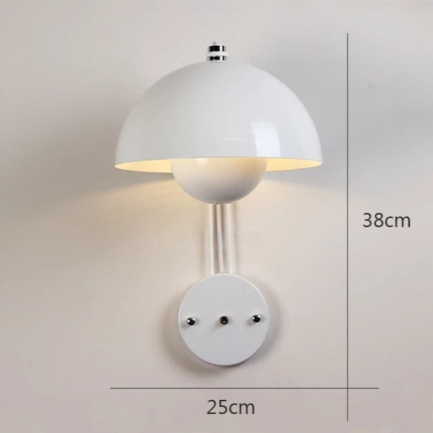 Lámpara de Pared NightBud con Diseño de Hongo – Iluminación Moderna y Minimalista 0