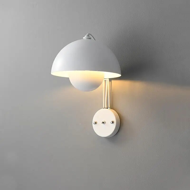 Lámpara de Pared NightBud con Diseño de Hongo – Iluminación Moderna y Minimalista 2