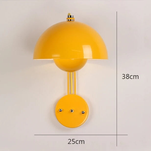 Lámpara de Pared NightBud con Diseño de Hongo – Iluminación Moderna y Minimalista 5