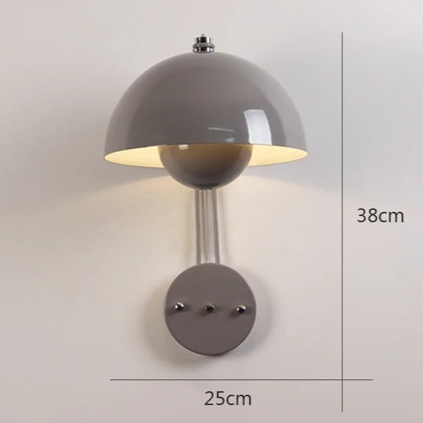 Lámpara de Pared NightBud con Diseño de Hongo – Iluminación Moderna y Minimalista 6