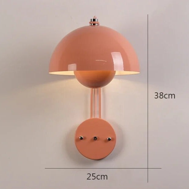 Lámpara de Pared NightBud con Diseño de Hongo – Iluminación Moderna y Minimalista 9