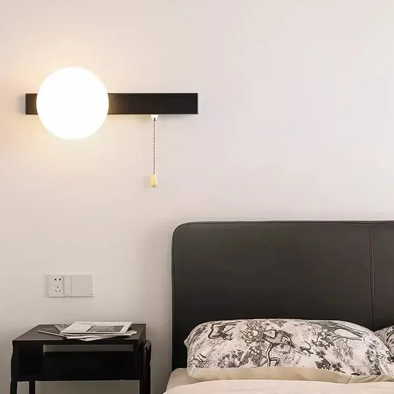 Lámpara de Pared Nórdica ZenithNook con Diseño Minimalista y Luz Cálida – Ideal para Salones y Pasillos 2