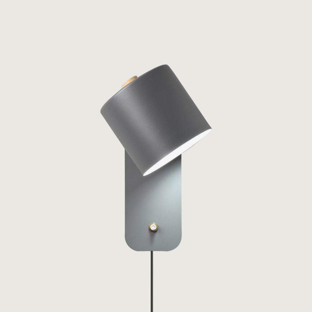 Lámpara de Pared Rotativa de Cilindro con Estilo Minimalista – Luz LED para Interiores 1