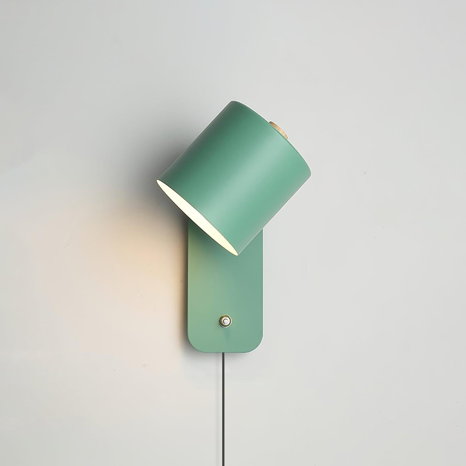 Lámpara de Pared Rotativa de Cilindro con Estilo Minimalista – Luz LED para Interiores 7