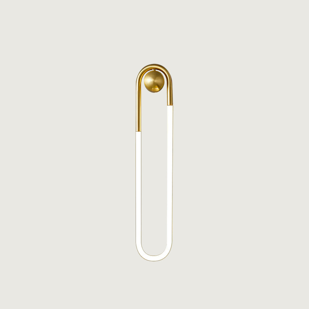 Lámpara de Pared Rudi Loop con Diseño Moderno y Elegante - Opciones de Dimmable 1