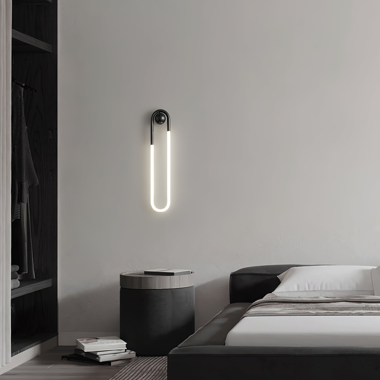Lámpara de Pared Rudi Loop con Diseño Moderno y Elegante - Opciones de Dimmable 6