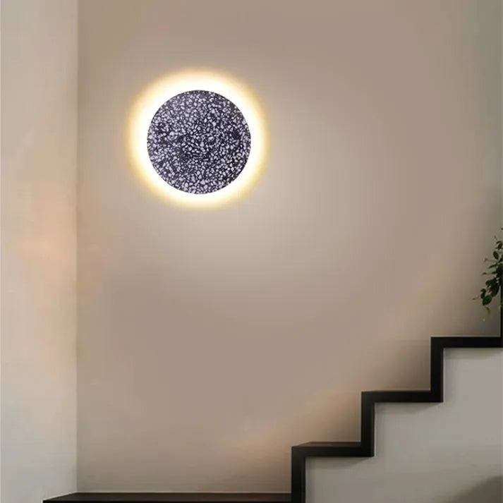 Lámpara de Pared Terrazzo para Pasillo y Escalera de Estilo Nórdico – Iluminación Moderna 1