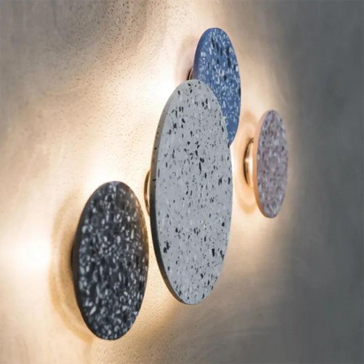 Lámpara de Pared Terrazzo para Pasillo y Escalera de Estilo Nórdico – Iluminación Moderna 3