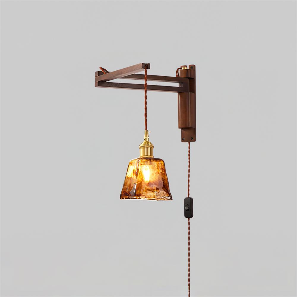 Lámpara de Pared Vintage Maria con Brazo Ajustable y Diseño Elegante 10
