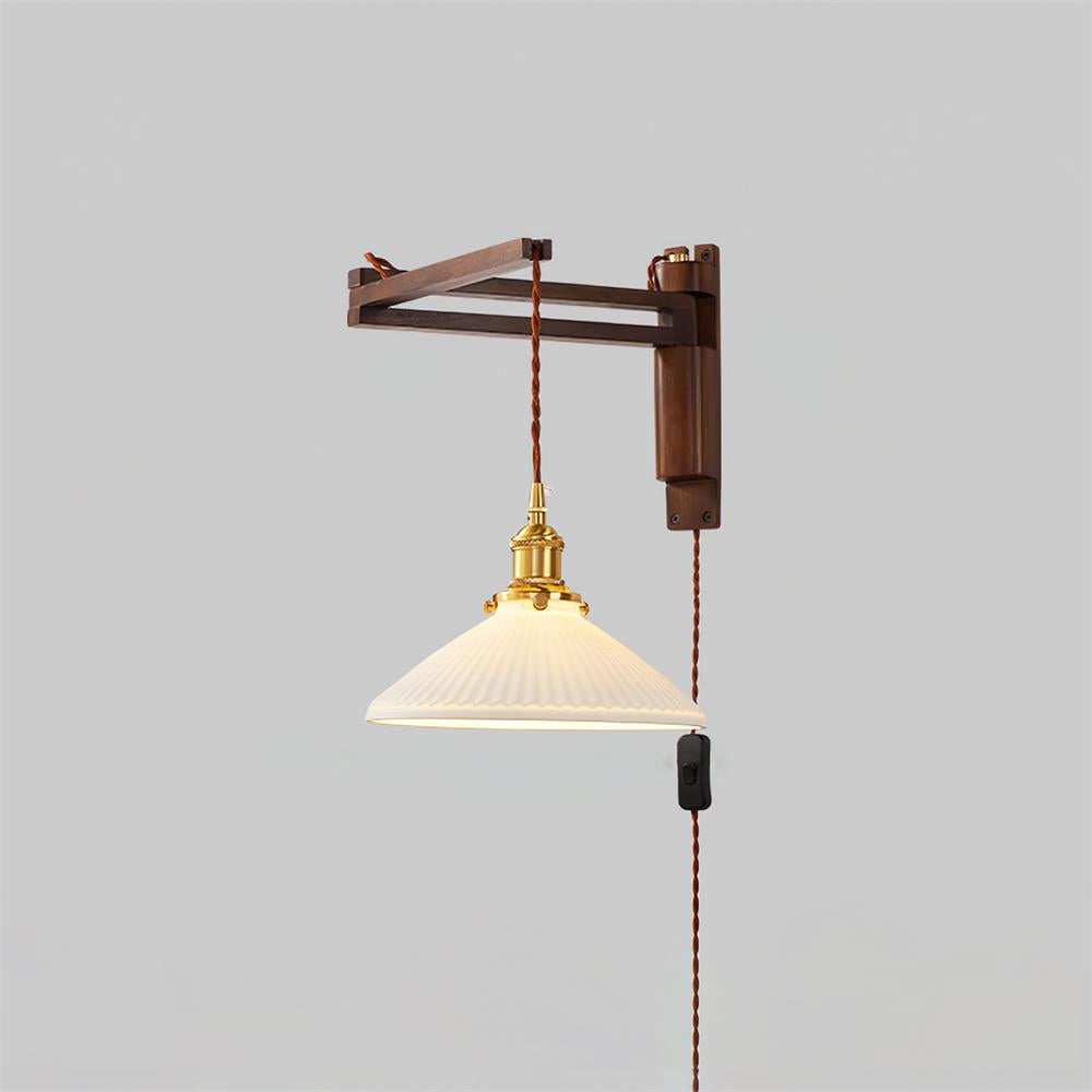 Lámpara de Pared Vintage Maria con Brazo Ajustable y Diseño Elegante 11