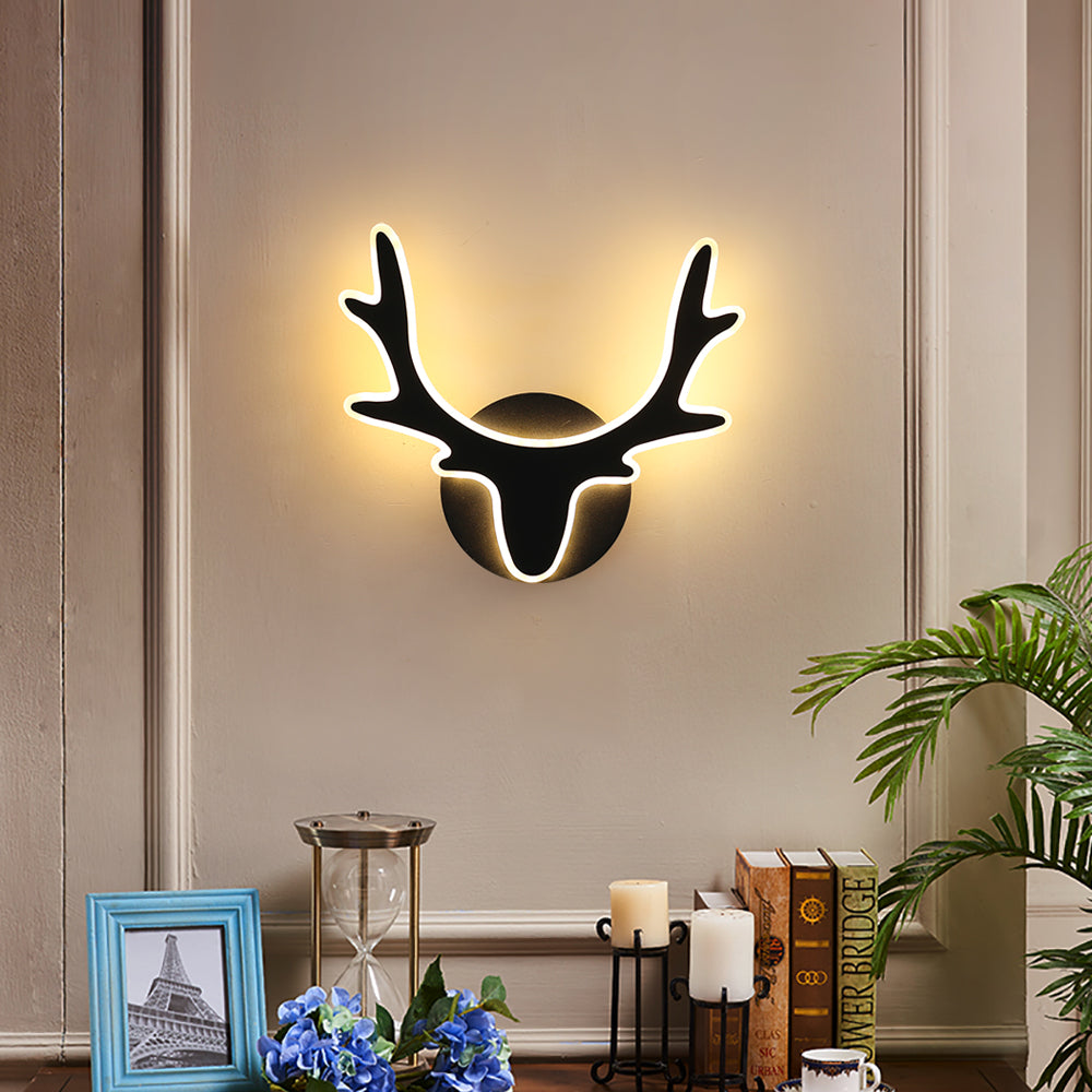 Lámpara de Pared con Diseño de Cuerno Nórdico, Iluminación Moderna y Eficiente en Energía 1